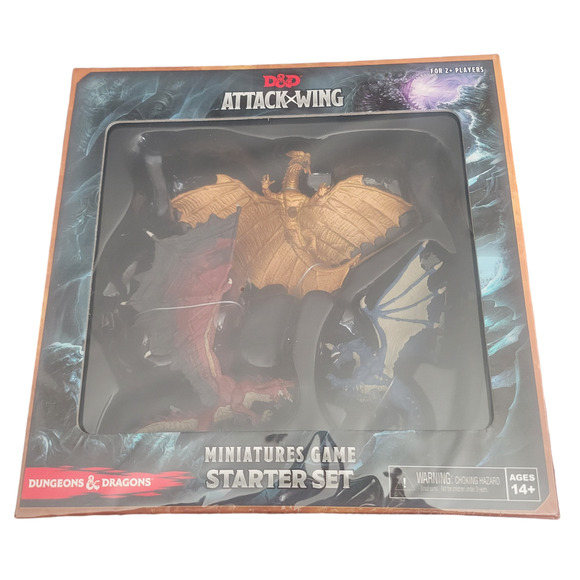 WizKids D&D Attack Wing Starter Set Miniatures Game Dungeons & Dragons New - Picture 1 of 7